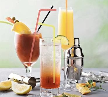 Šarene savitljive slamčice za piće 1000 kom - Materijal: plastika za na lalafo.rs — 2 Šarene savitljive slamčice za piće 1000 kom - Materijal: plastika za — 2