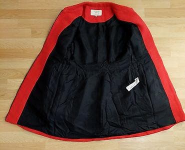 kozna jakna sa: Zara crveni kaput Odlicno stanje Velicina je S Duzina: 82cm Ramena na lalafo.rs — 5 kozna jakna sa: Zara crveni kaput Odlicno stanje Velicina je S Duzina: 82cm Ramena — 5