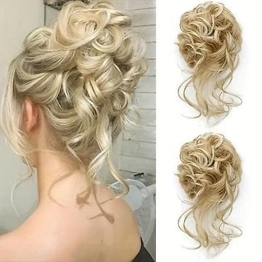 Puf ekstenzija za punđu – kovrdžavi umetak za kosu na gumici - Brza i na lalafo.rs — 4 Puf ekstenzija za punđu – kovrdžavi umetak za kosu na gumici - Brza i — 4