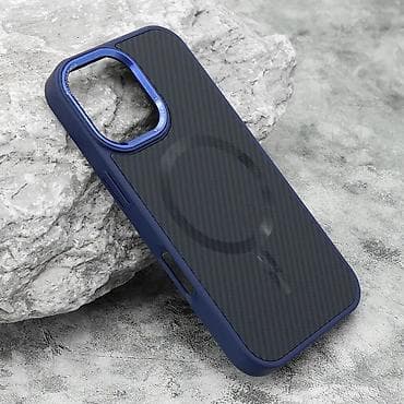 Futrola CARBON MagSafe za iphone 16 (6.1) plava (big camera) na lalafo.rs Futrola CARBON MagSafe za iphone 16 (6.1) plava (big camera)
