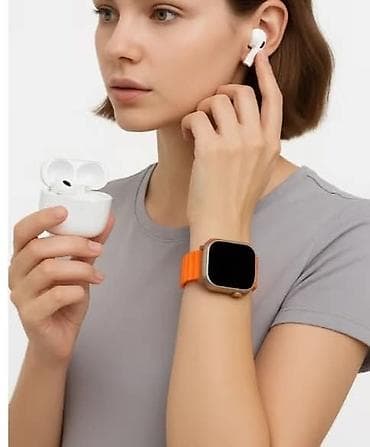 Smart watch i20ultra2 sa 7 narukvica + wireless slušalice Cena 3000 na lalafo.rs — 2 Smart watch i20ultra2 sa 7 narukvica + wireless slušalice Cena 3000 — 2