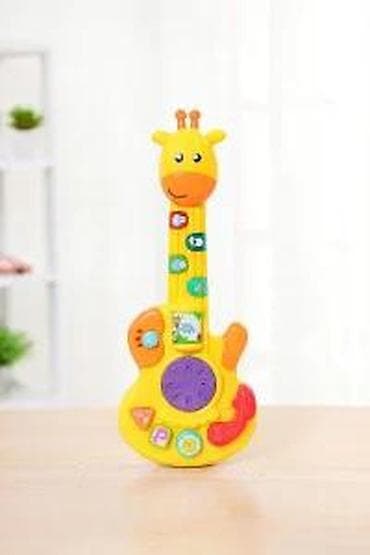 Muzičke igračke: Interaktivna muzička gitara za decu – model “Žirafa” - Vesel na lalafo.rs — 4 Muzičke igračke: Interaktivna muzička gitara za decu – model “Žirafa” - Vesel — 4