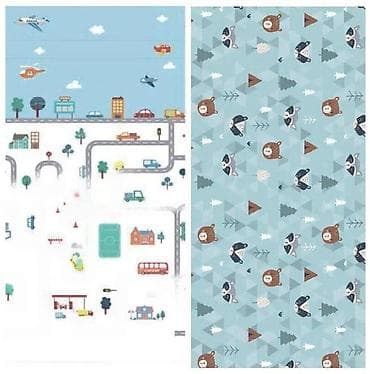 Dvojezična dvostrana dečija podloga za igru - Dizajn: sa jedne strane na lalafo.rs Dvojezična dvostrana dečija podloga za igru - Dizajn: sa jedne strane