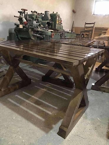 Sto za dvoriste.Dimenzije 80x90x120,cena 150 evra na lalafo.rs — 3 Sto za dvoriste.Dimenzije 80x90x120,cena 150 evra — 3