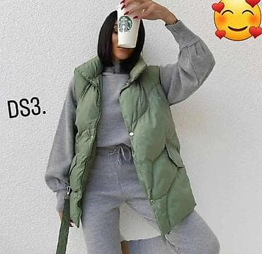 prsluk jaknica mango u: .Pufnasti prsluk prelepa boja S(M/L), M (L/XL) 2600 din🍀🍁 NOVO🎀⭐️⭐️ na lalafo.rs — 1 prsluk jaknica mango u: .Pufnasti prsluk prelepa boja S(M/L), M (L/XL) 2600 din🍀🍁 NOVO🎀⭐️⭐️ — 1