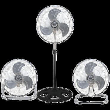18"(46 cm) ventilator za stalak/sto/pod. Mogućnost korišćenja u 3 na lalafo.rs 18"(46 cm) ventilator za stalak/sto/pod. Mogućnost korišćenja u 3
