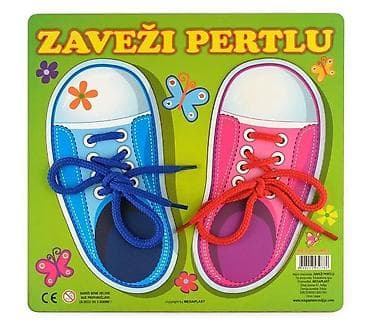 Creative & Educational Toys: Drvena didaktička ploča “Zaveži pertlu” – edukativna igračka za učenje at lalafo.rs — 1 Creative & Educational Toys: Drvena didaktička ploča “Zaveži pertlu” – edukativna igračka za učenje — 1