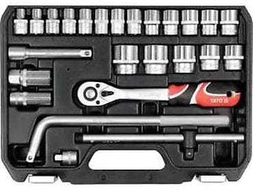 pod od crepa: Set gedora i nastavaka YATO – komplet u koferu - Kvaka/račna 1/2" sa na lalafo.rs — 2 pod od crepa: Set gedora i nastavaka YATO – komplet u koferu - Kvaka/račna 1/2" sa — 2