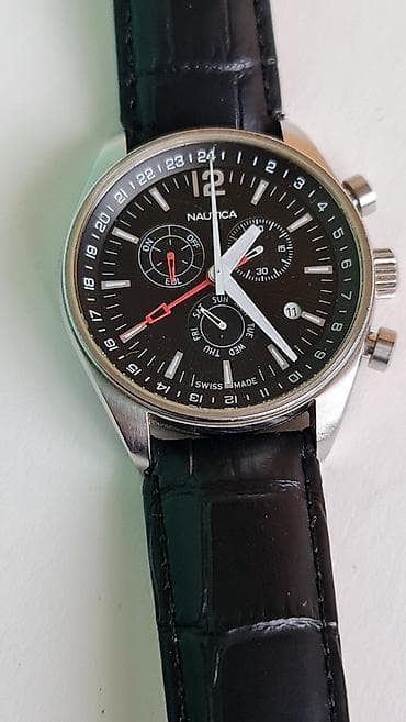 Nautica muški analogni sat – Swiss Made - Kućište: nerđajući čelik na lalafo.rs — 7 Nautica muški analogni sat – Swiss Made - Kućište: nerđajući čelik — 7