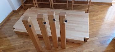 Sets of table and chairs: Na prodaju sto i 8 stolica od kuvane bukve. Dimenzije stola su 90 x at lalafo.rs — 7 Sets of table and chairs: Na prodaju sto i 8 stolica od kuvane bukve. Dimenzije stola su 90 x — 7