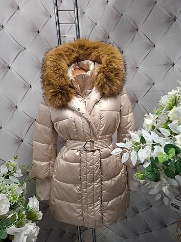 Ženska zimska jakna sa kapuljačom i bogatim krznom - Model: duga na lalafo.rs — 3 Ženska zimska jakna sa kapuljačom i bogatim krznom - Model: duga — 3