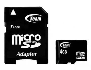TeamGroup microSDHC memorijska kartica 4 GB + SD adapter - Kapacitet na lalafo.rs TeamGroup microSDHC memorijska kartica 4 GB + SD adapter - Kapacitet