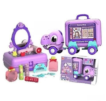 3u1 Dinosaurs kamion sa kozmetikom – Salon lepote u pokretu 🦖💄 na lalafo.rs — 1 3u1 Dinosaurs kamion sa kozmetikom – Salon lepote u pokretu 🦖💄 — 1