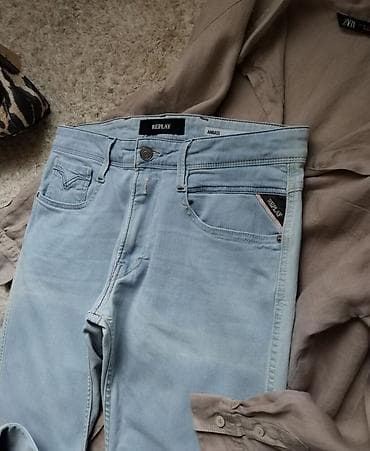 pantalone gina benotti: REPLAY farmerke u svetlo plavoj boji sa elastinom, teksas. Perfektno na lalafo.rs — 2 pantalone gina benotti: REPLAY farmerke u svetlo plavoj boji sa elastinom, teksas. Perfektno — 2