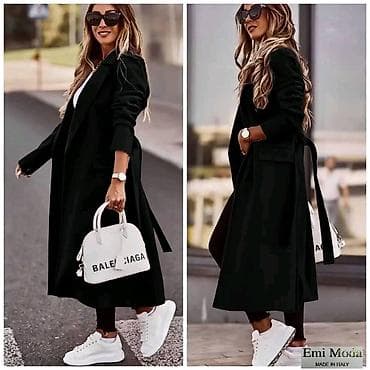 VANVREMENSKI CRNI KAPUT - ELEGANCUJA KOJA GREJE! 🖤 Svakoj dami je na lalafo.rs VANVREMENSKI CRNI KAPUT - ELEGANCUJA KOJA GREJE! 🖤 Svakoj dami je