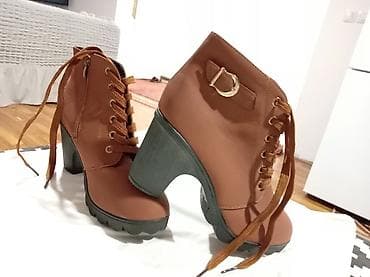 NASLOV: NOVE ženske gležnjače na štiklu braon – broj 40 (sa etiketom) na lalafo.rs — 1 NASLOV: NOVE ženske gležnjače na štiklu braon – broj 40 (sa etiketom) — 1