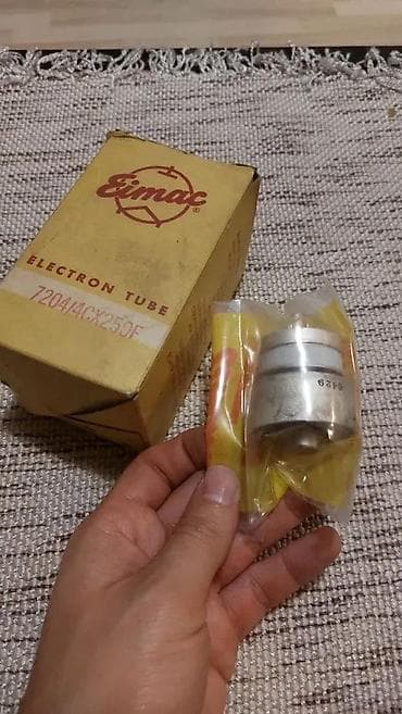 Eimac elektronska cev 7204/ CX250F - novo retko. Eimac elektronska cev na lalafo.rs Eimac elektronska cev 7204/ CX250F - novo retko. Eimac elektronska cev