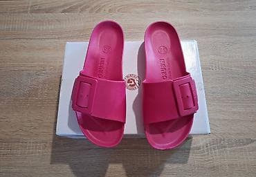Nove pink roze Grubin anatomske letnje papuče 38 I 37 Nove pink na lalafo.rs Nove pink roze Grubin anatomske letnje papuče 38 I 37 Nove pink