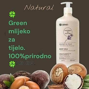 Green mleko za telo – 100% prirodno - Inspirisano prirodom, namenjeno na lalafo.rs Green mleko za telo – 100% prirodno - Inspirisano prirodom, namenjeno
