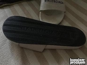 Original BALENCIAGA papuce 42-43 Anatomske 100% koza Djon sirova na lalafo.rs — 2 Original BALENCIAGA papuce 42-43 Anatomske 100% koza Djon sirova — 2