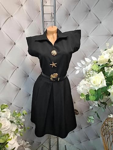 prsluk jaknica mango u: Ženska košulja-haljina sa pojasom - Kroj: A-kroja, dužina do kolena at lalafo.rs — 3 prsluk jaknica mango u: Ženska košulja-haljina sa pojasom - Kroj: A-kroja, dužina do kolena — 3