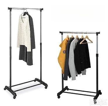 Stalak za odeću
Single pole do 20kg na lalafo.rs — 1 Stalak za odeću
Single pole do 20kg — 1