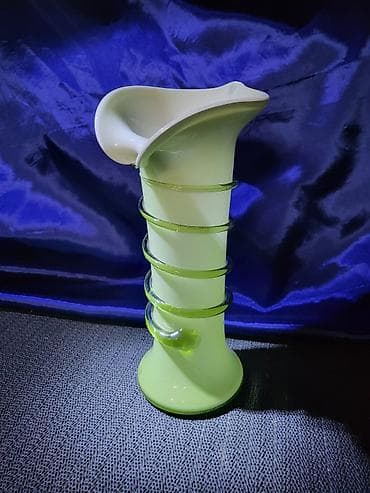 Vases and pots: Vaza nova murano kala,rucni rad 1960g +. Vaza nova,duvano staklo,sve at lalafo.rs — 1 Vases and pots: Vaza nova murano kala,rucni rad 1960g +. Vaza nova,duvano staklo,sve — 1