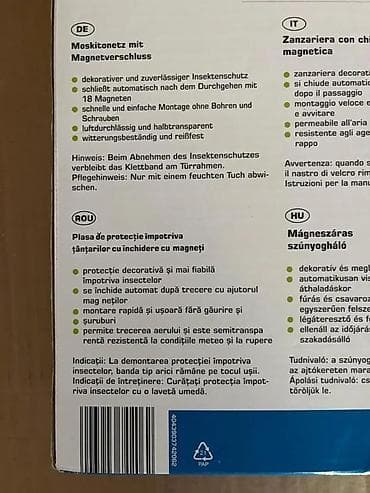 prsluk jaknica mango u: CULEX mreža protiv insekata za vrata sa magnetnim zatvaranjem - Tip at lalafo.rs — 6 prsluk jaknica mango u: CULEX mreža protiv insekata za vrata sa magnetnim zatvaranjem - Tip — 6