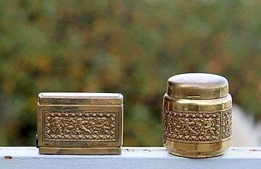 Erhard & Sohne, 1960-e stare stone tabakere. Vintage nemački na lalafo.rs Erhard & Sohne, 1960-e stare stone tabakere. Vintage nemački