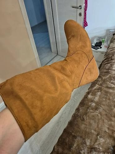 High boots, 41, color - Brown at lalafo.rs — 1 High boots, 41, color - Brown — 1