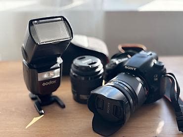Продајем фотоапарат Sony A58, два објектива (Sony 3.5-250 и Sony na lalafo.rs Продајем фотоапарат Sony A58, два објектива (Sony 3.5-250 и Sony