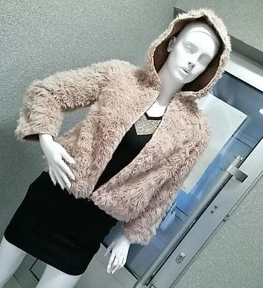 Ženska jakna od veštačkog krzna sa kapuljačom - Model: kratka, ravnog na lalafo.rs — 2 Ženska jakna od veštačkog krzna sa kapuljačom - Model: kratka, ravnog — 2