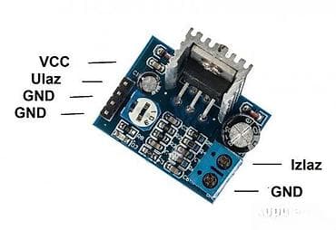 Audio pojačalo 18 W – modul na bazi TDA2030A - Snaga: do 18 W (mono) at lalafo.rs — 2 Audio pojačalo 18 W – modul na bazi TDA2030A - Snaga: do 18 W (mono) — 2