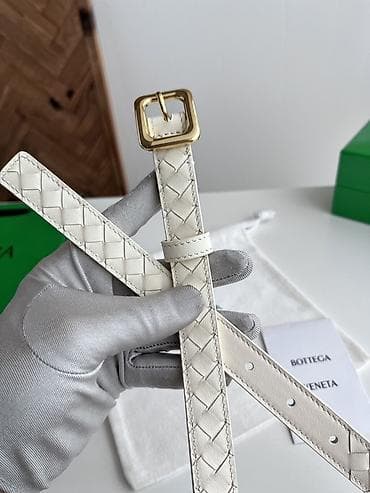 Bottega Veneta kožni kaiš – Intrecciato - Model: tanki ženski kaiš sa na lalafo.rs — 4 Bottega Veneta kožni kaiš – Intrecciato - Model: tanki ženski kaiš sa — 4