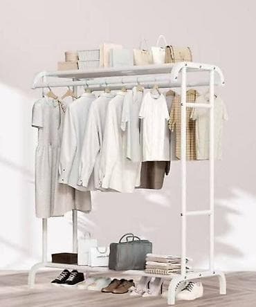 Stalak Za Odeću – Sklopivi Dupli Štender Cena: 3499din Prenosni na lalafo.rs — 3 Stalak Za Odeću – Sklopivi Dupli Štender Cena: 3499din Prenosni — 3