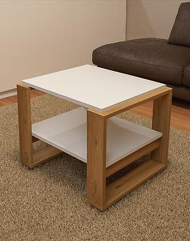 Klub sto sa policom – moderan, funkcionalan dizajn - Dimenzije na lalafo.rs Klub sto sa policom – moderan, funkcionalan dizajn - Dimenzije