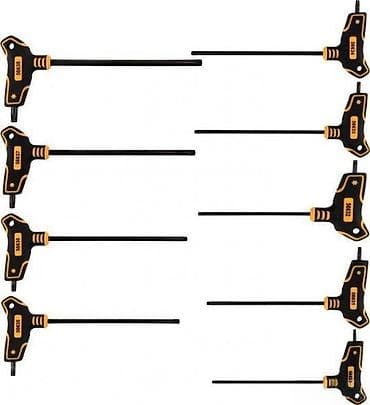 Pneumatski alati i kompresori: VOREL by TOYA set T‑ručnih TORX ključeva – 9 delova (model 56639) - na lalafo.rs — 2 Pneumatski alati i kompresori: VOREL by TOYA set T‑ručnih TORX ključeva – 9 delova (model 56639) - — 2