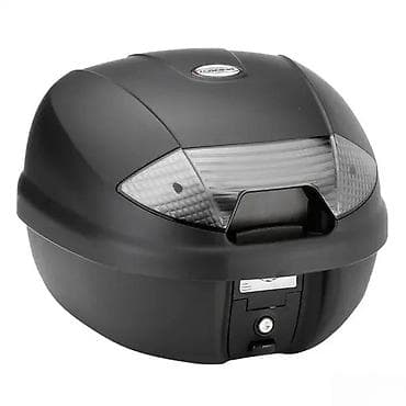 Transport: Moto kofer (top case) za skuter/motor – crni - Univerzalni gornji at lalafo.rs — 1 Transport: Moto kofer (top case) za skuter/motor – crni - Univerzalni gornji — 1