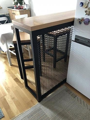 Kitchen furniture: MASIVNI BARSKI STO BUKVA | Kontakt telefon 06******** Viber 06******** at lalafo.rs — 10 Kitchen furniture: MASIVNI BARSKI STO BUKVA | Kontakt telefon 06******** Viber 06******** — 10