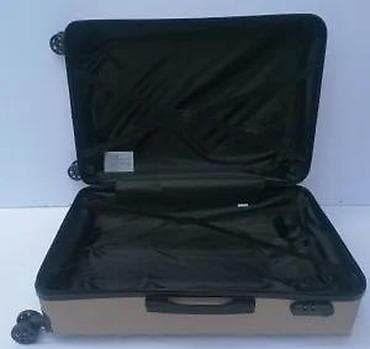 Travel suitcases and bags: Tvrdi kofer na točkićima – zlatno/bež boja - Materijal: čvrsta ABS at lalafo.rs — 6 Travel suitcases and bags: Tvrdi kofer na točkićima – zlatno/bež boja - Materijal: čvrsta ABS — 6