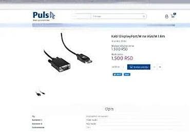 prsluk jaknica mango u: Kabl DisplayPort (DP) na VGA, dužina 1,8 m - Pretvara digitalni at lalafo.rs — 7 prsluk jaknica mango u: Kabl DisplayPort (DP) na VGA, dužina 1,8 m - Pretvara digitalni — 7