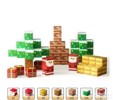 Magnetne Deda Mraz Novogodišnje Kocke - 60 Dela Magnetne kockice sa na lalafo.rs Magnetne Deda Mraz Novogodišnje Kocke - 60 Dela Magnetne kockice sa