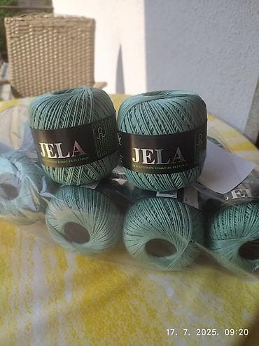 Sewing materials: Mercerizirani konac za pletenje – JELA - Brend: JELA (Tkaonica konca at lalafo.rs — 7 Sewing materials: Mercerizirani konac za pletenje – JELA - Brend: JELA (Tkaonica konca — 7