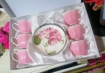 Set šoljica za espresso/čaj – 6 delova sa tacnicama u poklon kutiji na lalafo.rs Set šoljica za espresso/čaj – 6 delova sa tacnicama u poklon kutiji