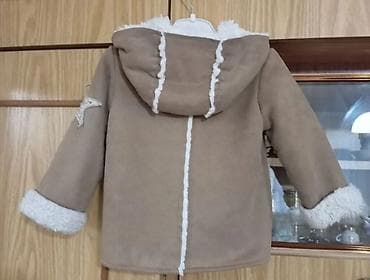 Dečja zimska jakna s kapuljačom - Boja: bež/kamel sa belim na lalafo.rs — 2 Dečja zimska jakna s kapuljačom - Boja: bež/kamel sa belim — 2