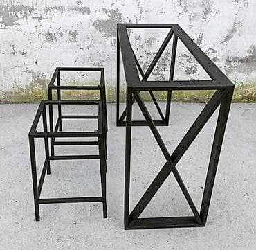 cepaci za drva: BARSKI STOLOVI MODEL X22 | Izrada nameštaja po meri Drvo& metal na lalafo.rs — 3 cepaci za drva: BARSKI STOLOVI MODEL X22 | Izrada nameštaja po meri Drvo& metal — 3