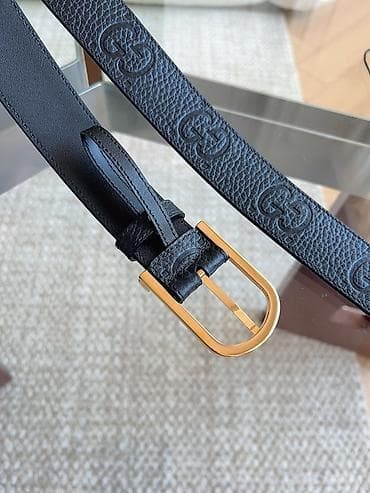 Gucci kožni kaiš – crna zrnasta (pebble) koža sa utisnutim na lalafo.rs — 9 Gucci kožni kaiš – crna zrnasta (pebble) koža sa utisnutim — 9