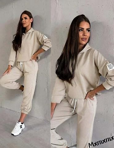 Ženski komplet trenerke sa kapuljačom – casual athleisure set - na lalafo.rs Ženski komplet trenerke sa kapuljačom – casual athleisure set -