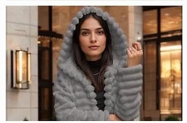 Jackets, Coats, Vests: Ženska kaput-jakna sa kapuljačom od veštačkog krzna - Duga silueta do at lalafo.rs — 3 Jackets, Coats, Vests: Ženska kaput-jakna sa kapuljačom od veštačkog krzna - Duga silueta do — 3