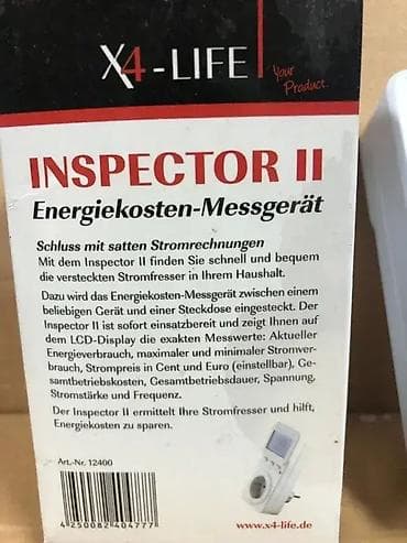 AKCIJA 0835 Merač potrošnje struje X4-LIFE INSPECTOR II; Odmah prikaz na lalafo.rs — 6 AKCIJA 0835 Merač potrošnje struje X4-LIFE INSPECTOR II; Odmah prikaz — 6